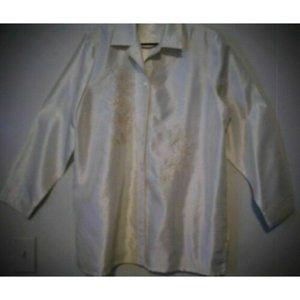 Allison Daley Women's Shirt Size 16 Long Sleeve